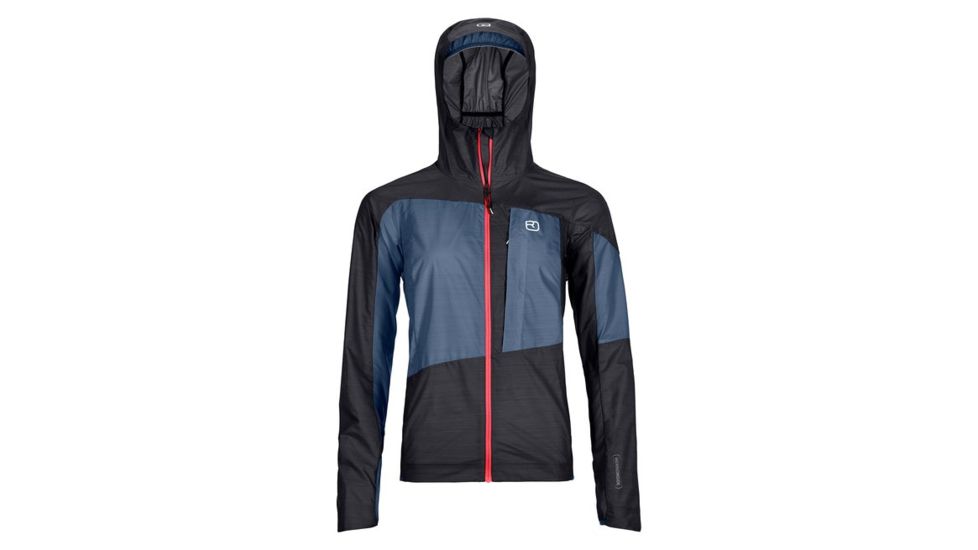 Ortovox Merino Windbreaker - Womens, Black Raven, Large, 6000100004
