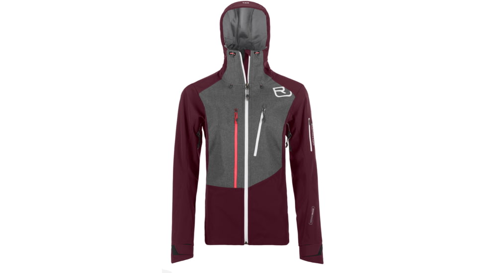 Ortovox Pordoi Jacket - Womens, Dark Wine, Large, 6017200014