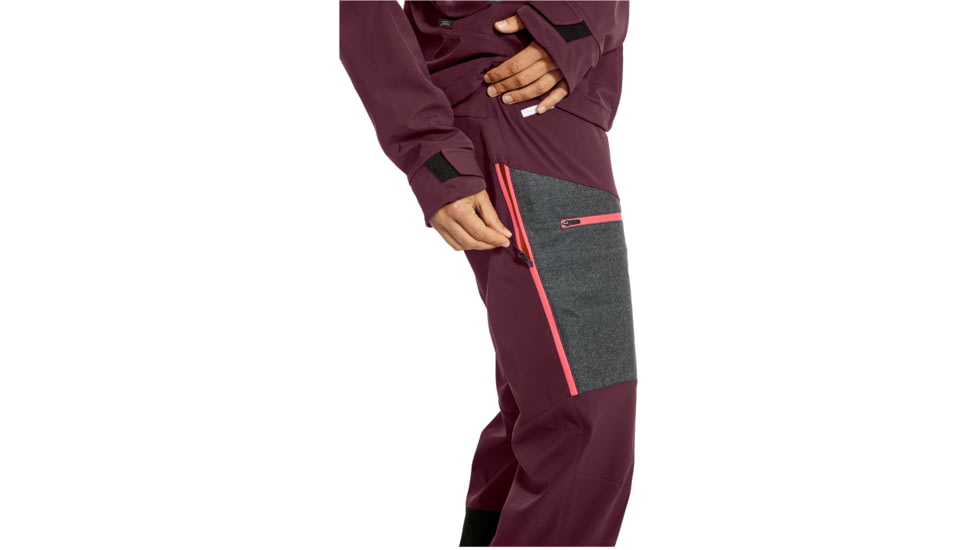 Ortovox Pordoi Pants - Womens, Dark Wine, Small, 6018200012