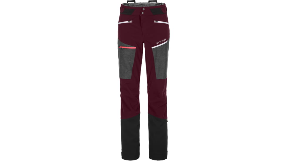 Ortovox Pordoi Pants - Womens, Dark Wine, Small, 6018200012