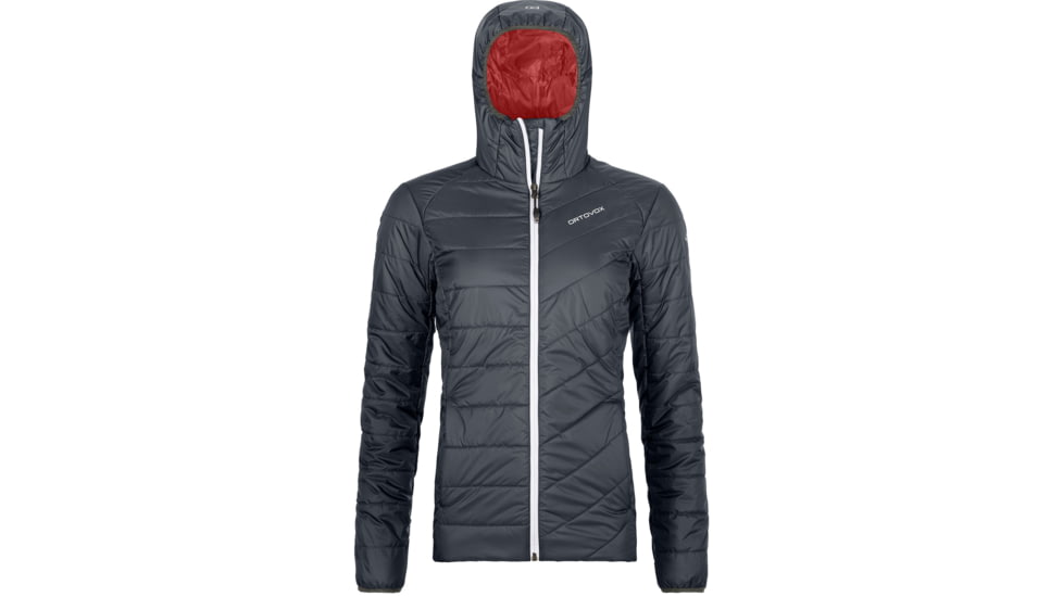 Ortovox Swisswool Piz Bernina Jacket - Womens, Black Steel, Extra Small, 6110500021