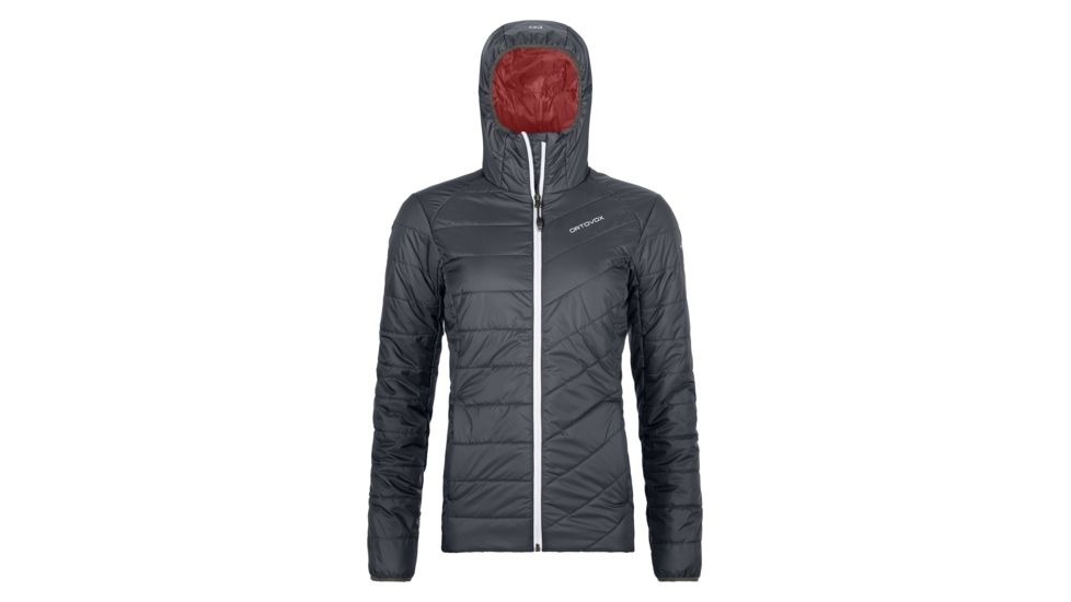 Ortovox Swisswool Piz Bernina Jacket - Womens, Black Steel, Large, 6110500024-90501-L