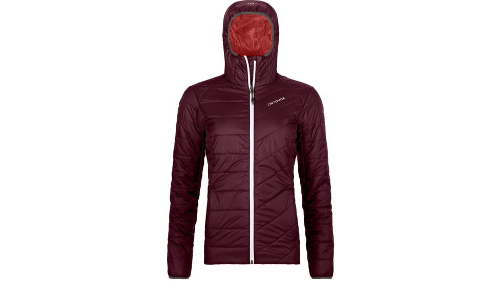 Ortovox Swisswool Piz Bernina Jacket - Womens, Dark Wine, Large, 6110500039