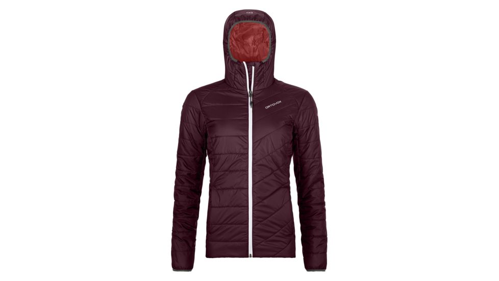 Ortovox Swisswool Piz Bernina Jacket - Womens, Dark Wine, Medium, 6110500038-33301-M