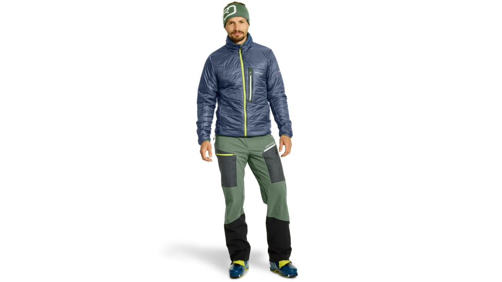Ortovox Swisswool Piz Boval Jacket - Mens, Green Forest, Small, 6114100031