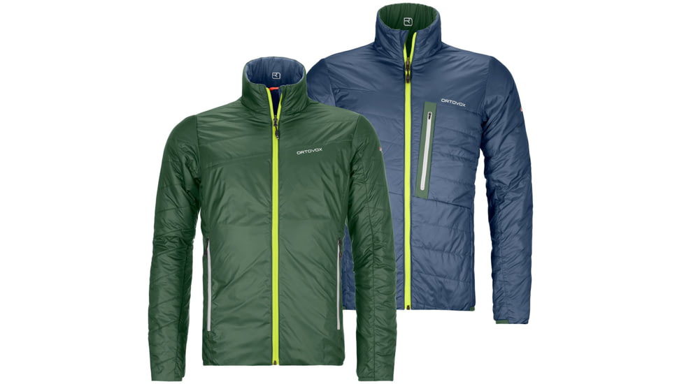 Ortovox Swisswool Piz Boval Jacket - Mens, Green Forest, Small, 6114100031