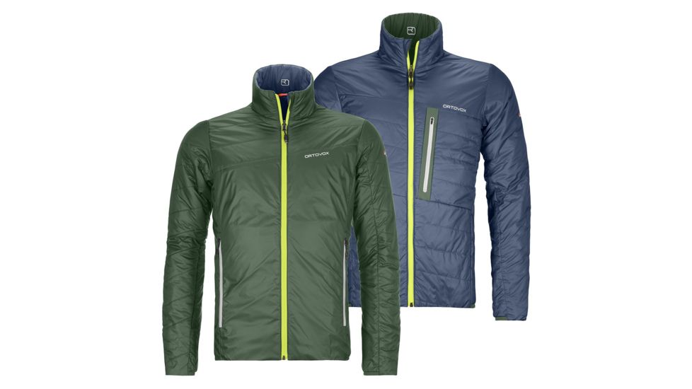 Ortovox Swisswool Piz Boval Jacket - Mens, Green Forest, Medium, 6114100012-61901-M