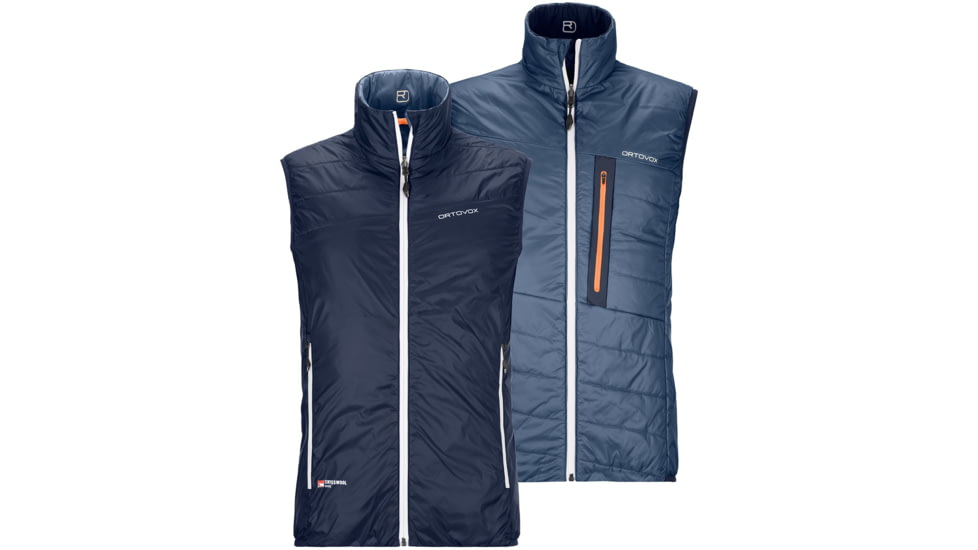 Ortovox Swisswool Piz Cartas Vest - Mens, Dark Navy, Small, 6114200026