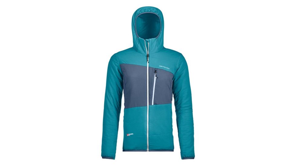 Ortovox Swisswool Zebru Jacket - Womens, Aqua, Medium, 6122500008
