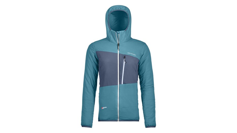 Ortovox Swisswool Zebru Jacket - Womens, Aqua, Medium, 6122500008