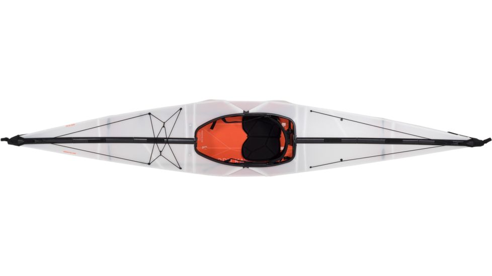 Oru Kayak Bay ST, White/Orange, 12 feet, OKY101-ORA-ST