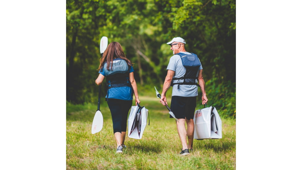 Oru Kayak Inlet Foldable Kayak, White, Large, OKY501-ORA-IN