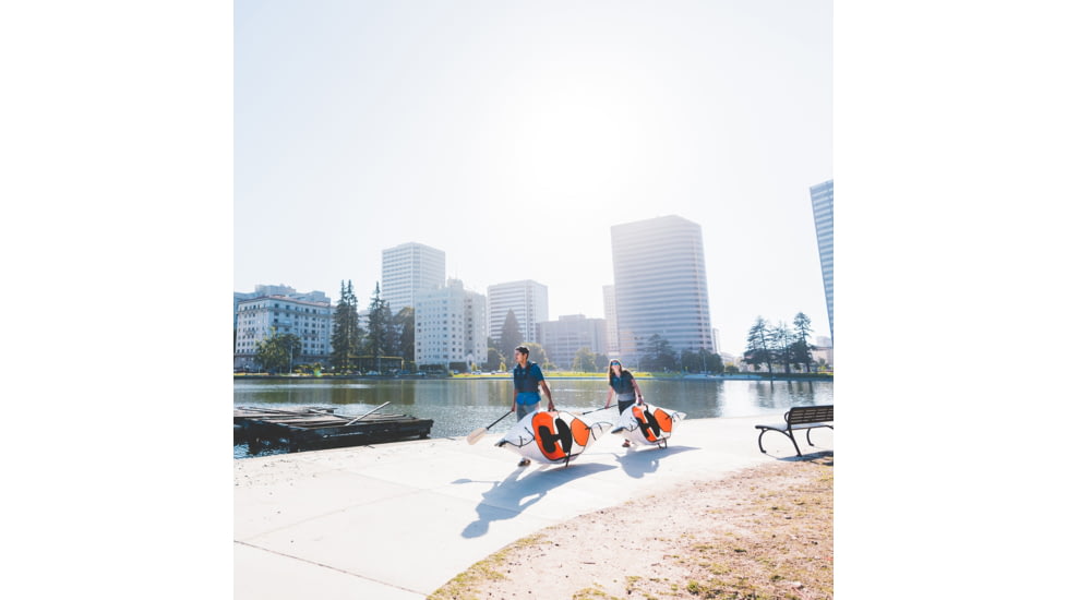 Oru Kayak Inlet Foldable Kayak, White, Large, OKY501-ORA-IN