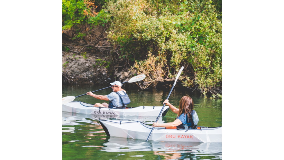 Oru Kayak Inlet Foldable Kayak, White, Large, OKY501-ORA-IN