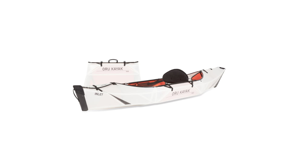 Oru Kayak Inlet Foldable Kayak, White, OKY501-ORA-IN