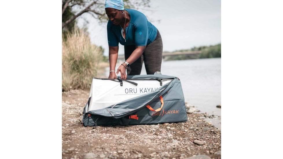 Oru Kayak Pack for Lake/Inlet, Gray, OPK501-GRE-00