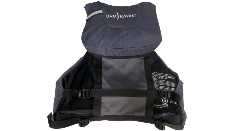 Oru Kayak PFD, Gray, Small/Medium, OPF102-GRE-SM