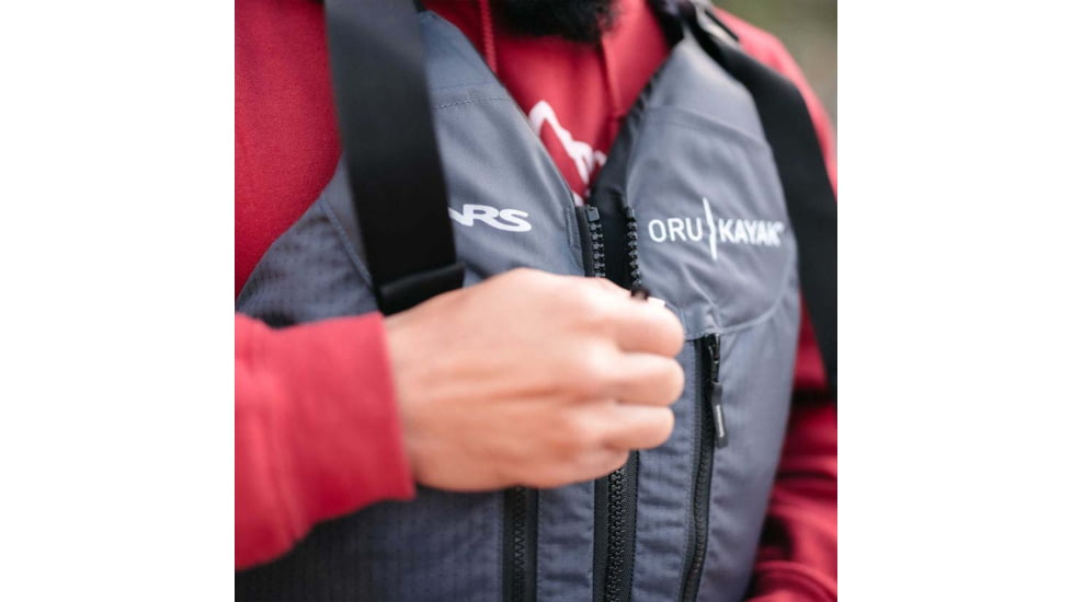 Oru Kayak PFD, Gray, Small/Medium, OPF102-GRE-SM