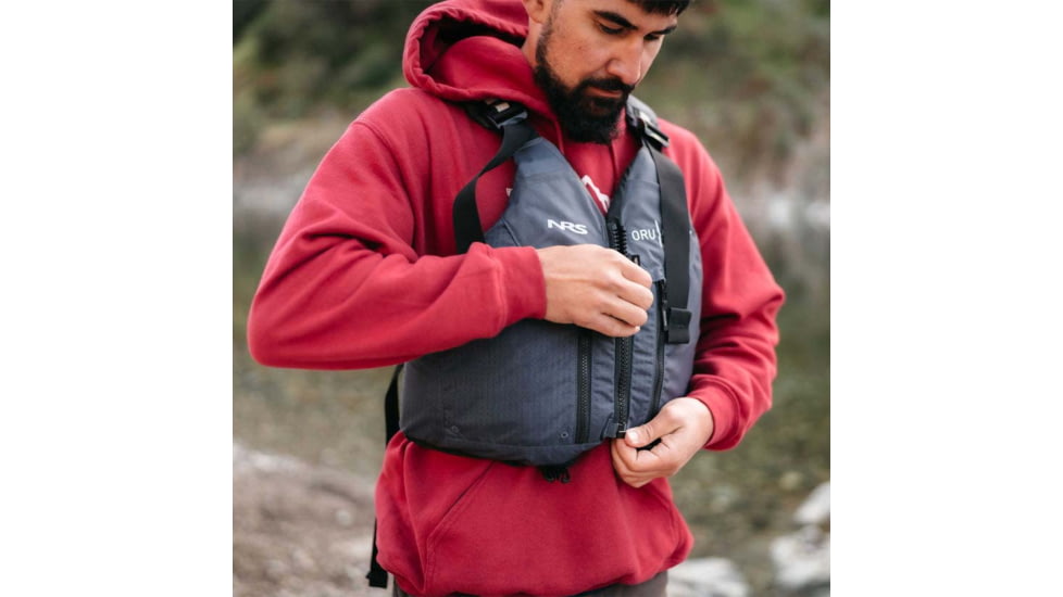 Oru Kayak PFD, Gray, Small/Medium, OPF102-GRE-SM