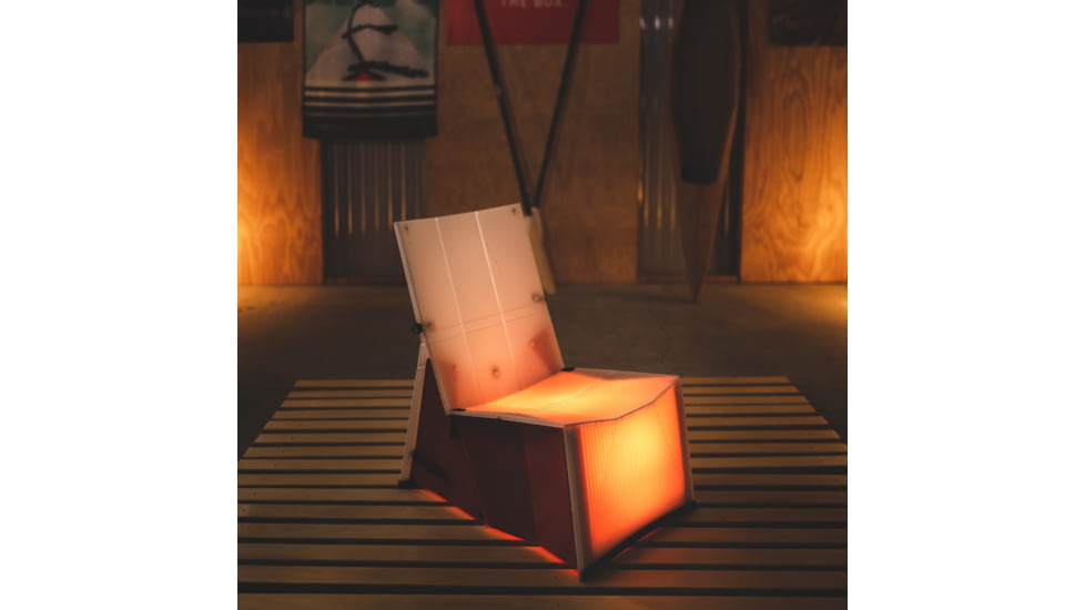 Oru Kayak PopLounge Chair, Black, PLG101-BLA-00