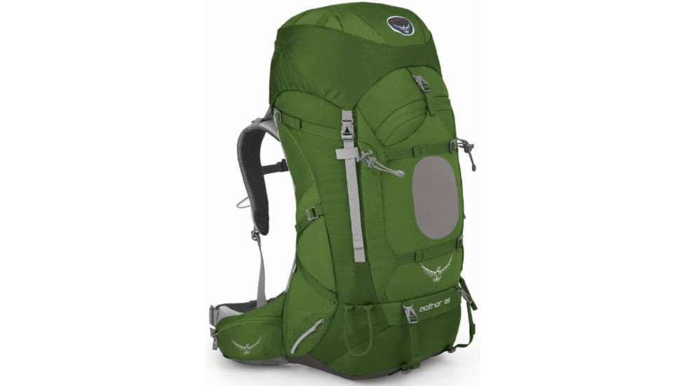 Osprey Aether 85 Backpack, Bonsai Green, Medium, Non AG, 013085-702-2-MD