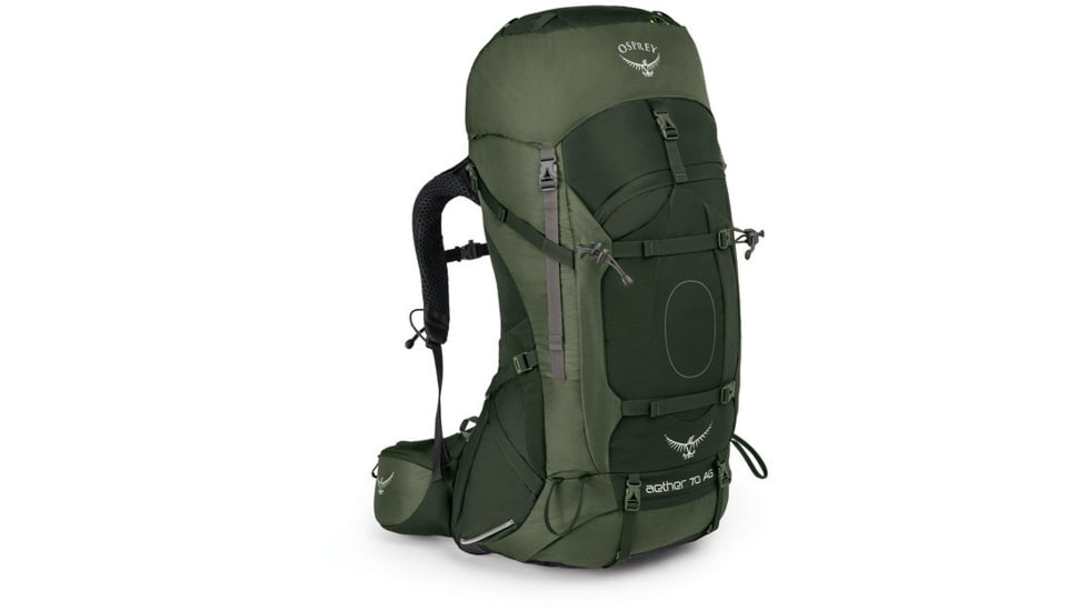 Aether AG 70 Pack, Green, Medium