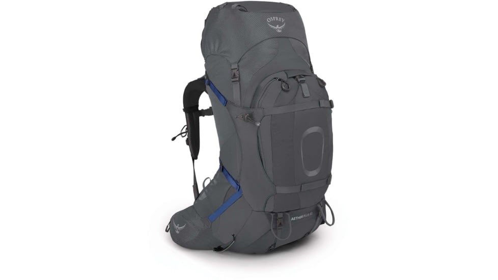 Osprey Aether Plus 60 Pack, Eclipse Grey, Large/Extra Large, 10002963