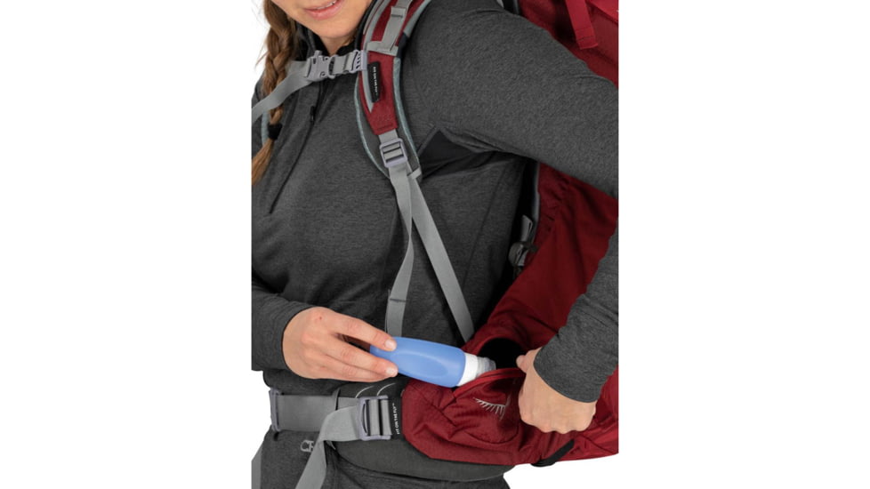 Osprey Ariel 55 Pack - Womens, Claret Red, Extra Small/Small, 10002886