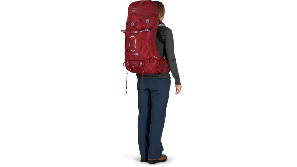 Osprey Ariel 55 Pack - Womens, Claret Red, Extra Small/Small, 10002886