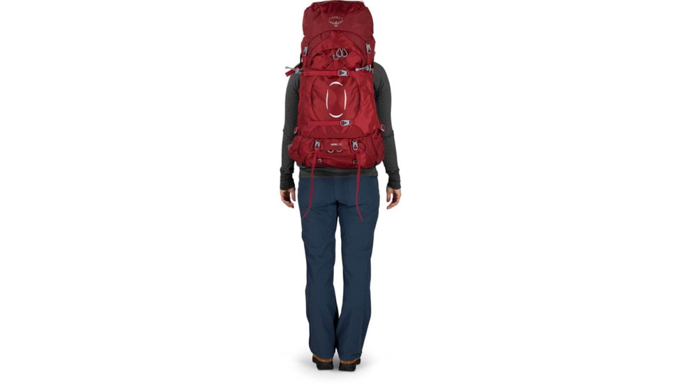 Osprey Ariel 55 Pack - Womens, Claret Red, Extra Small/Small, 10002886
