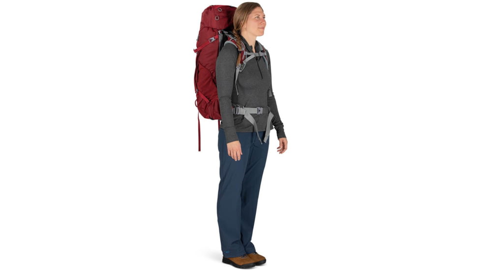 Osprey Ariel 55 Pack - Womens, Claret Red, Extra Small/Small, 10002886