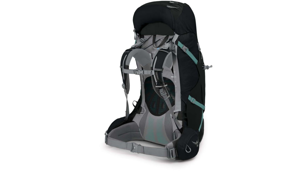 Osprey Ariel Plus 60 Pack - Womens, Black , Extra Small/Small, 10002912