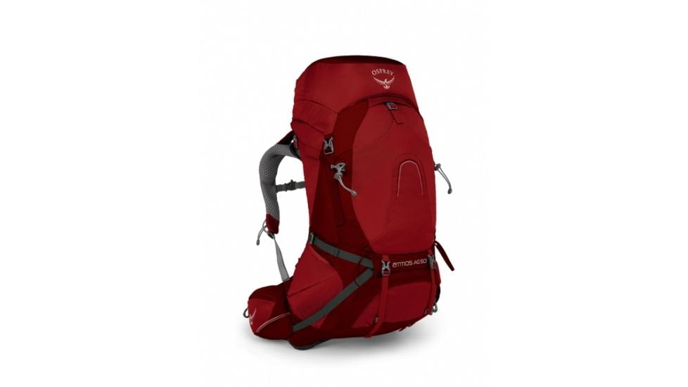 Osprey Atmos AG 50 Pack - Men's, Red, Medium 267787004156-DEMO
