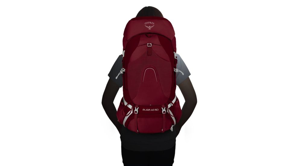 Osprey Aura AG 50 Pack - Women's, Gamma Red, Medium, 10001451