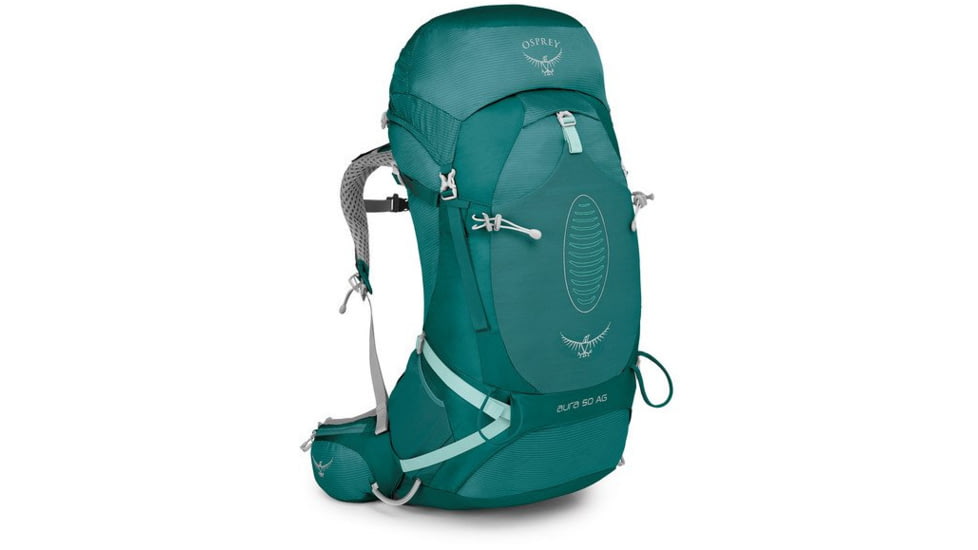 Osprey Aura AG 50 Womens Pack-Rainforest Green-Medium