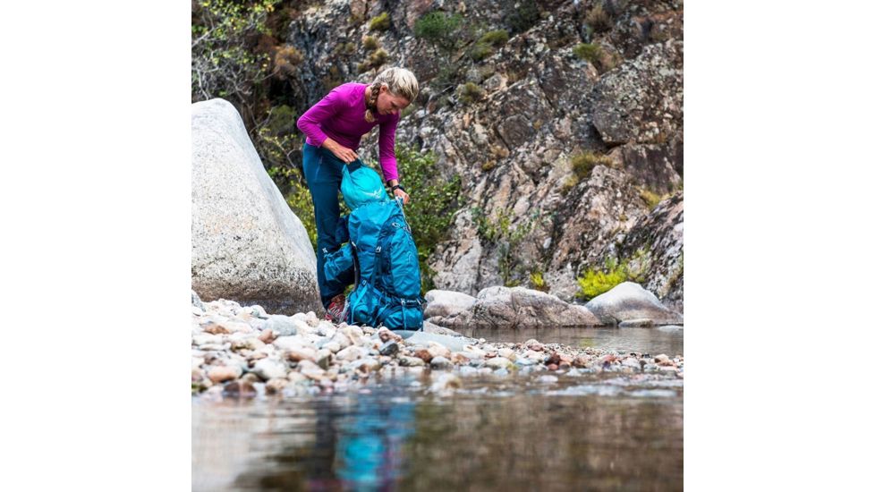 Osprey Aura AG 65 Pack - Women's, Challenger Blue, Medium, 10001445