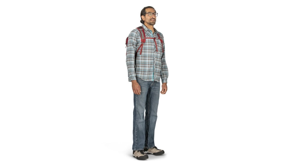 Osprey Daylite Plus Detachable Daypack-Real Red