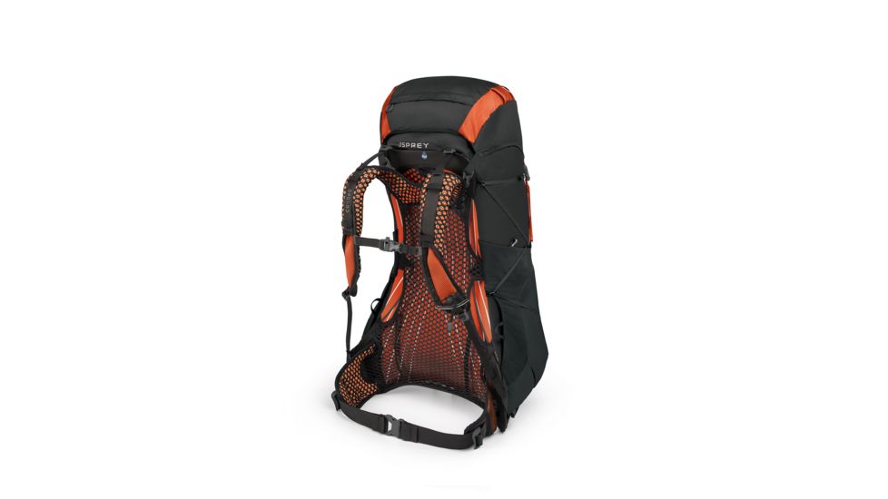 Osprey Exos 48 Pack, Blaze Black, Large 10001495