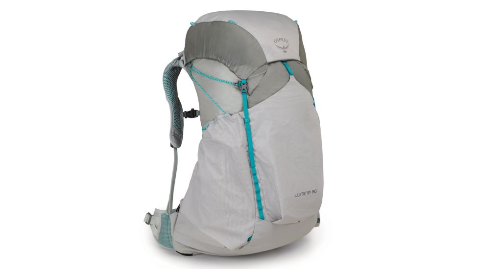 Osprey Lumina 60 Pack, Cyan Silver, Medium, 10001543