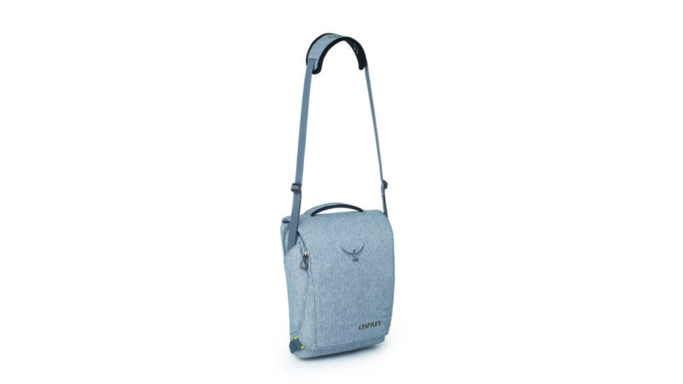 Nano Port Shoulder Bag-Grey Herringbone