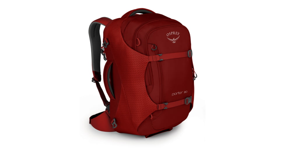 Osprey Porter 30 Gear Hauler Backpack, Diablo Red, O/S, 10001118