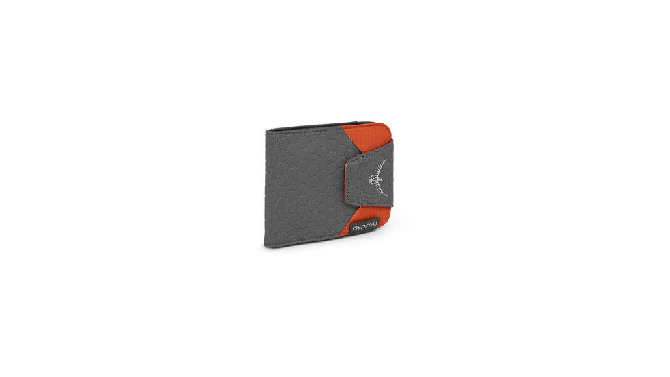 Quick Lock Wallet, Orange, One Size