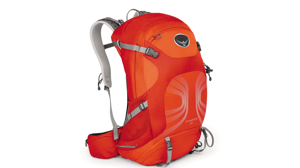 Stratos 34 Pack -Solar Flare Orange-S/M