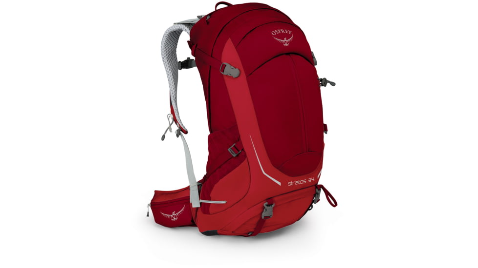 Osprey Stratos 34L Pack -Beet Red-S/M