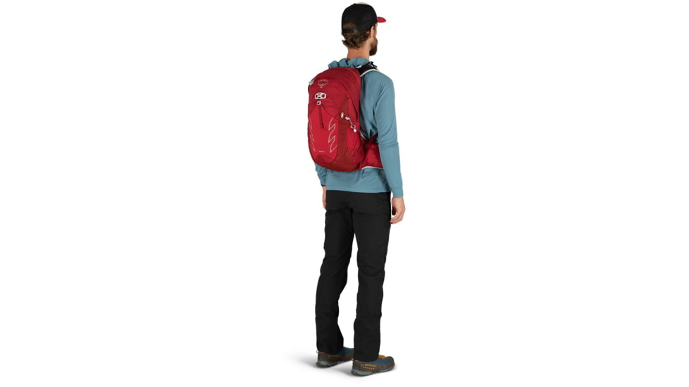 Osprey Talon 22 Pack, Cosmic Red, Small/Medium, 10002709