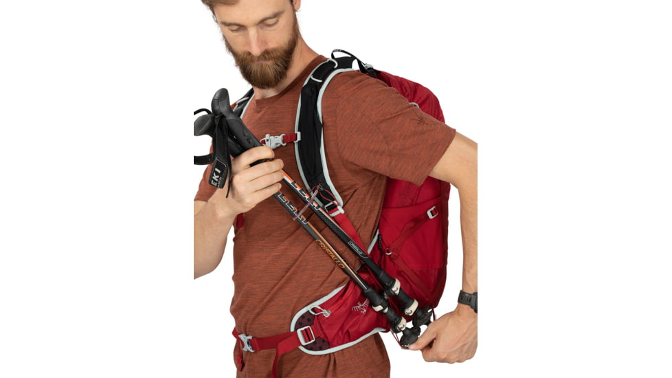 Osprey Talon 22 Pack, Cosmic Red, Small/Medium, 10002709
