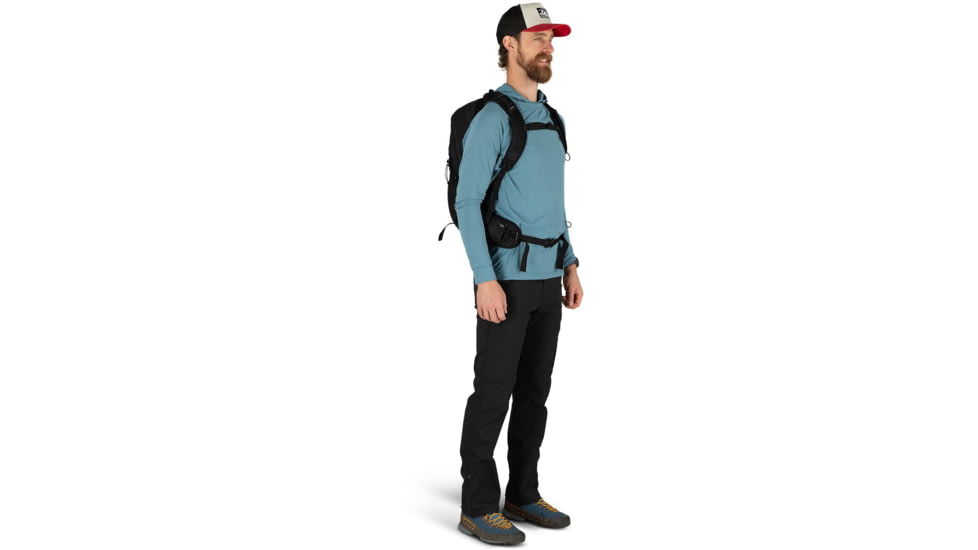 Osprey Talon 22 Pack, Stealth Black, Small/Medium, 10002580