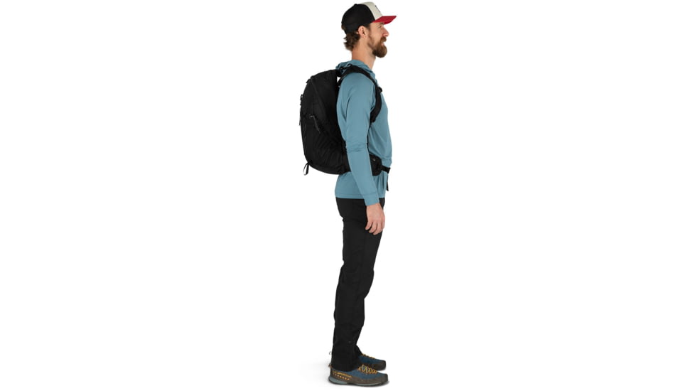 Osprey Talon 22 Pack, Stealth Black, Small/Medium, 10002580