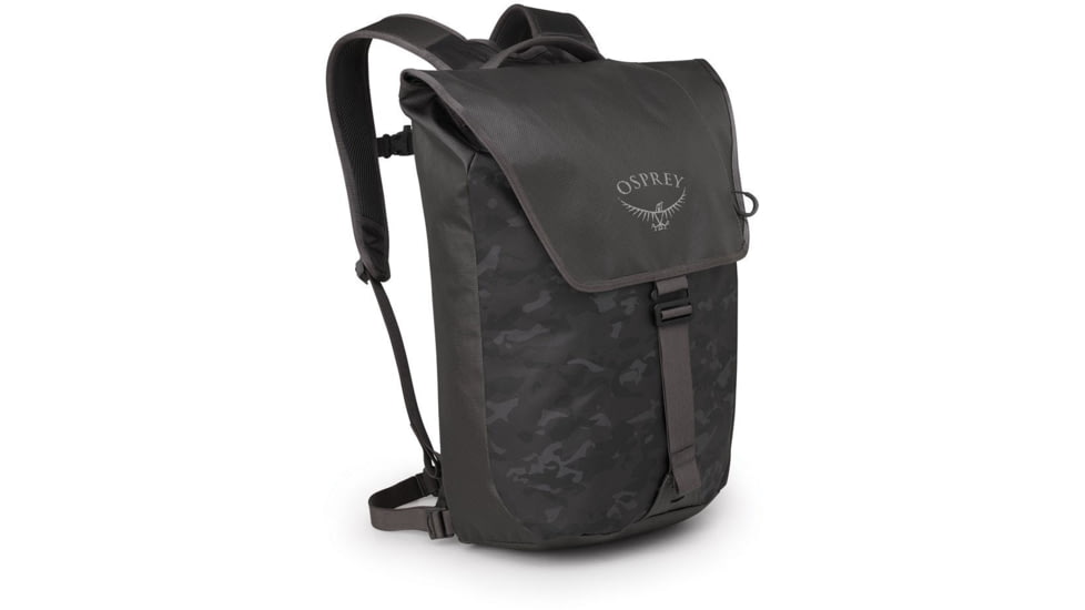 Osprey Transporter Flap, Camo Black, One Size, 10002860