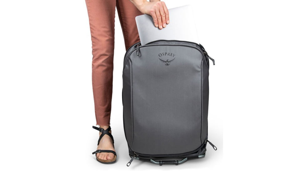 Osprey Transporter Wheeled Carry On 38, Pointbreak Grey, One Size, 10002825